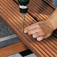 5.0×60 BIT+Vis à bois inox Acier A2 "vieil or" SPAX – AlgaWood