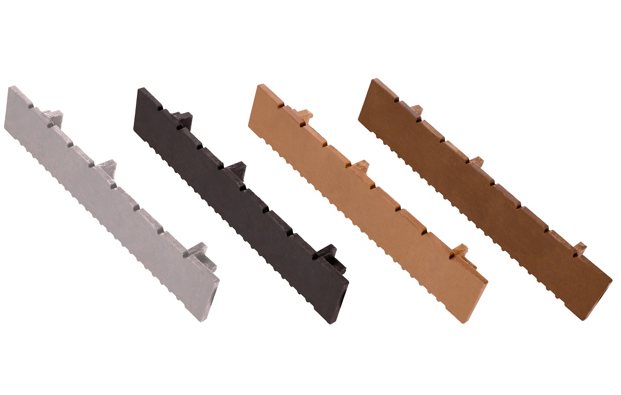 Chape composite pour lames de terrasse WPC 4DECK – AlgaWood