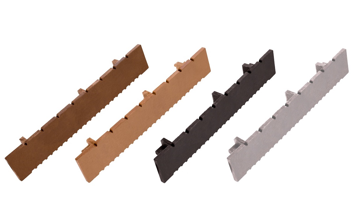 Chape composite pour lames de terrasse WPC 4DECK – AlgaWood