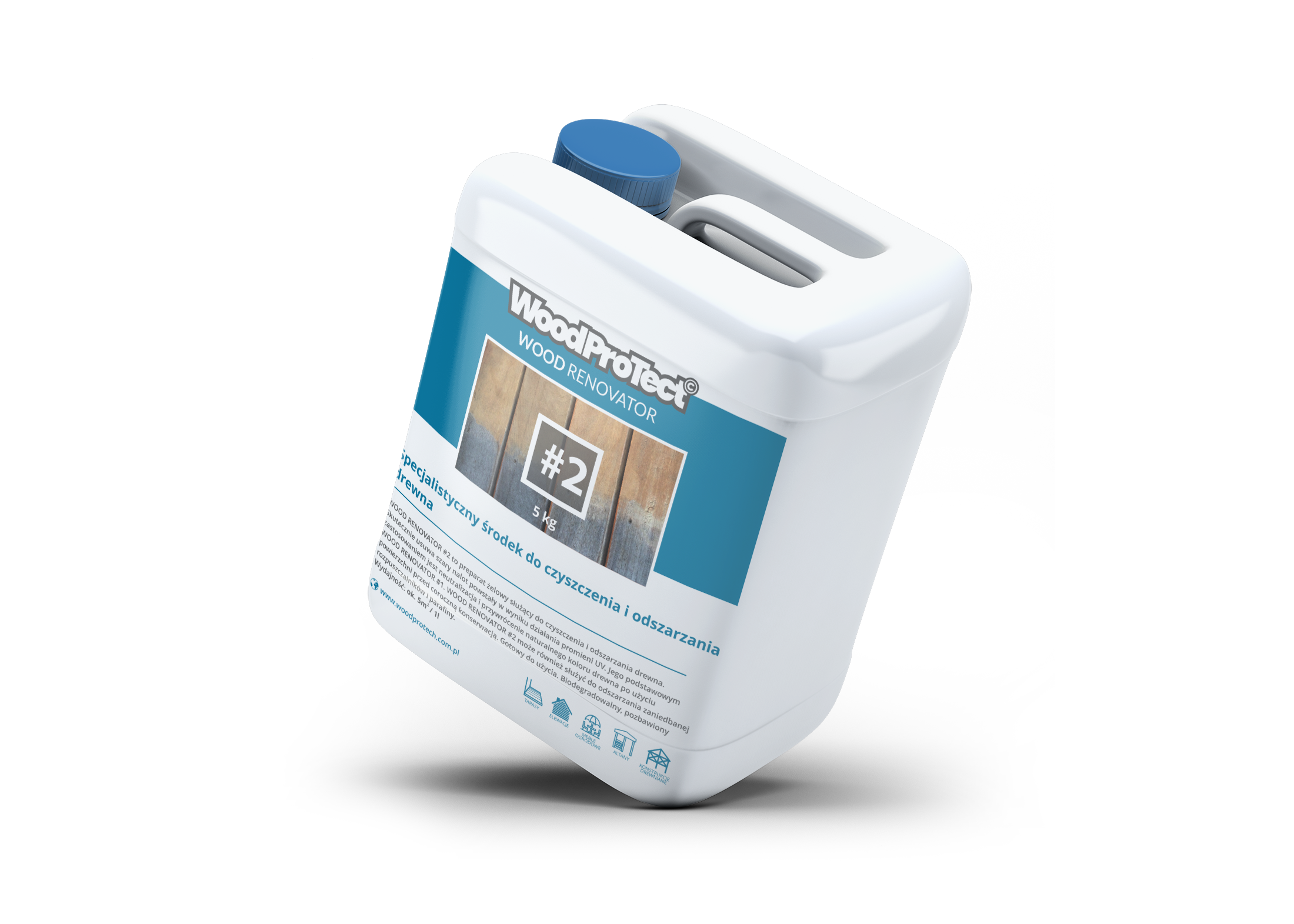 WoodProTect – Gel dégraissant pour bois 5kg