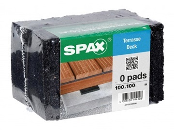 SPAX Patin pour solives – 4x100x100mm