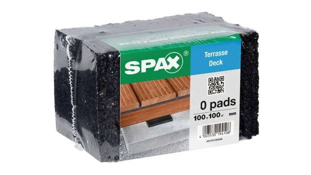 SPAX Patin pour solives – 4x100x100mm – AlgaWood