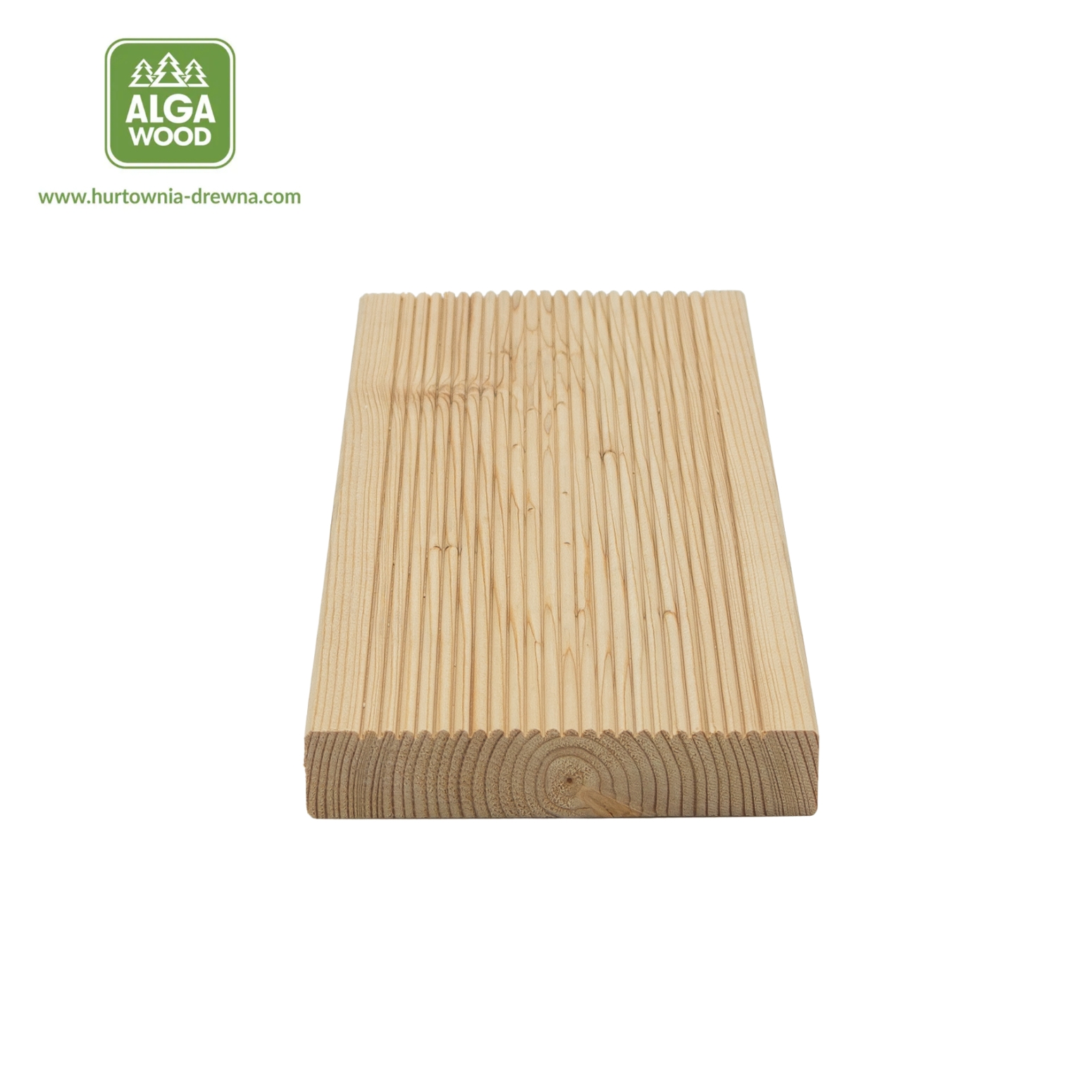 27×142 Mélèze canadien planche Rainurée classe AB – AlgaWood