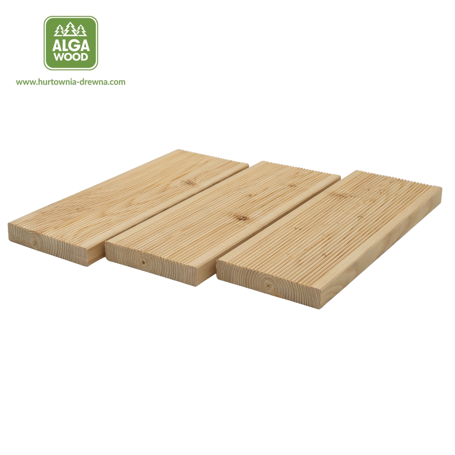 27×142 Mélèze canadien planche Rainurée classe AB – AlgaWood