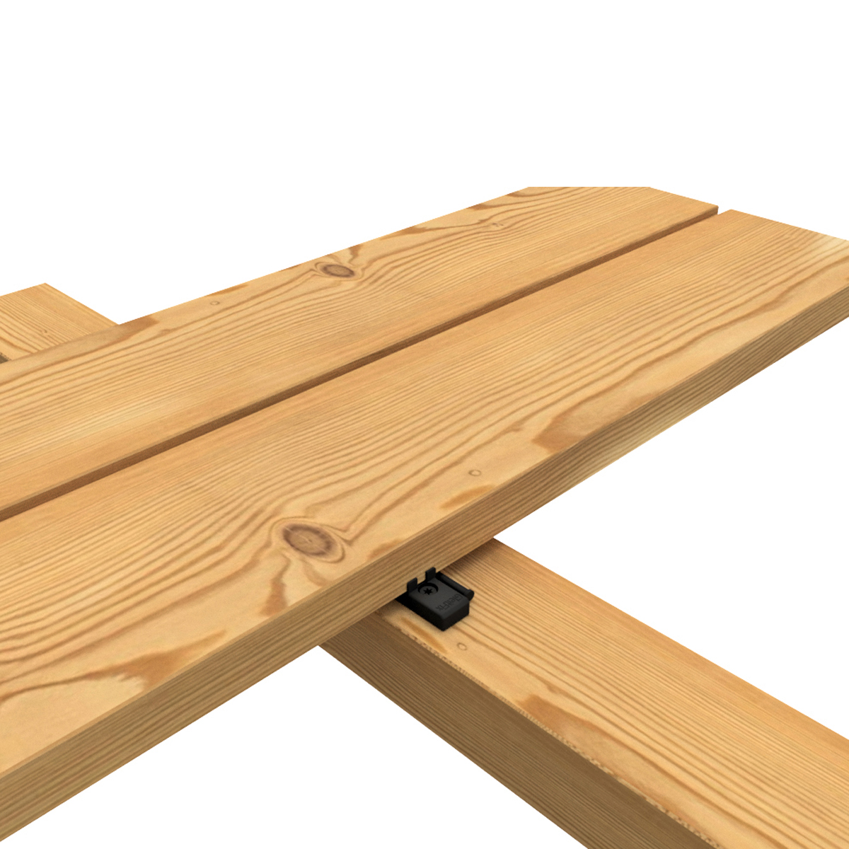 GLEITFIX GF SIHGA 22 mm – système de pose invisible / terrasse – AlgaWood
