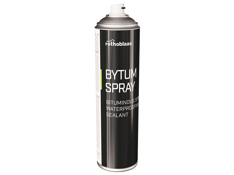 Membrane d'étanchéité bitumineuse pulvérisée Rothoblaas BYTUM SPRAY