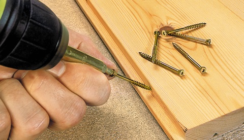Vis à bois galvanisées SPAX 3,5×55 – AlgaWood