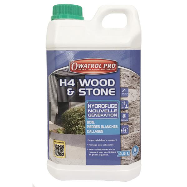 Owatrol H4 Wood – Imprégnation hydrophobe pour bois 2,5 L – AlgaWood