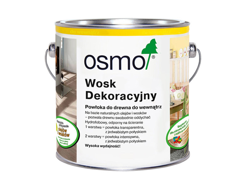 OSMO 0,125L – Wosk Dekoracyjny Transparentny