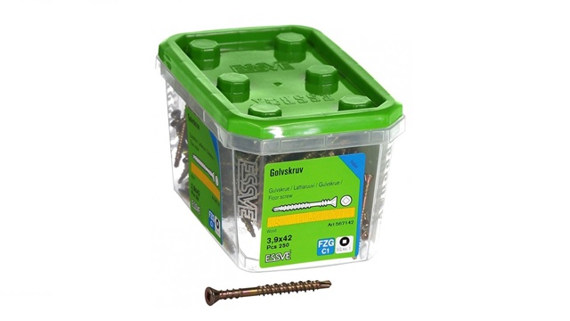 Vis de sol 3,9×42 ESSVE Jaune-chrome C1 (250 pcs.)