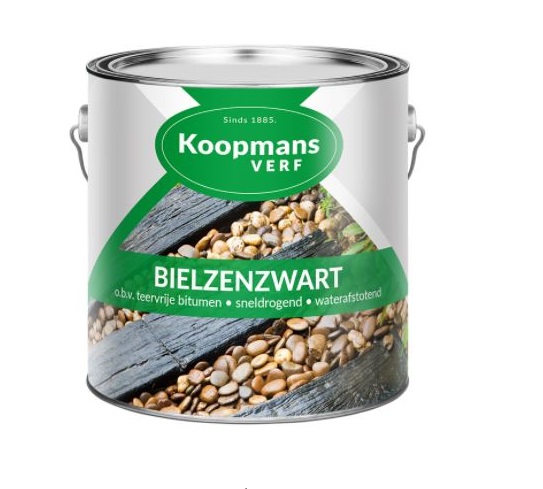 KOOPMANS BIELZENZWART 2,5L – Produit bitumineux de protection du bois