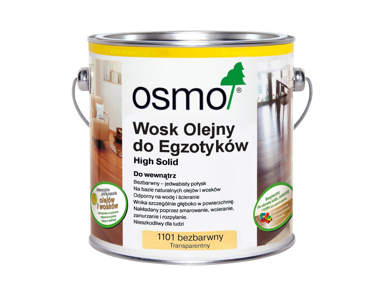 OSMO 0,125L – Huile de cire pour Exotiques – AlgaWood