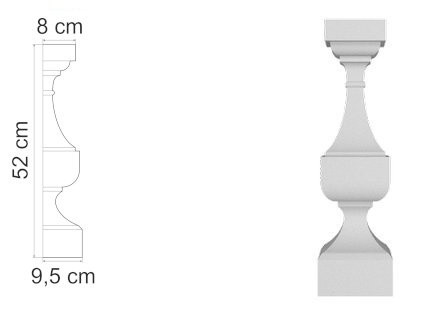 Balustre Décoratif TR5
