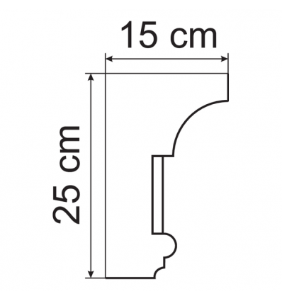 Corniche couronne GW20