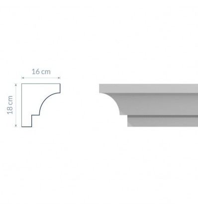 Corniche couronne GW5