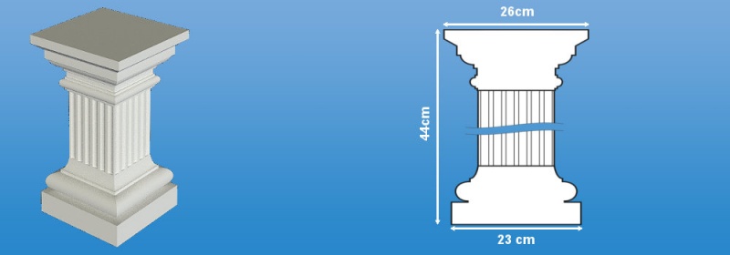 Colonne décorative K1