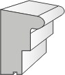 Corniche intermédiaire GP14 : Détail Architectural Raffiné