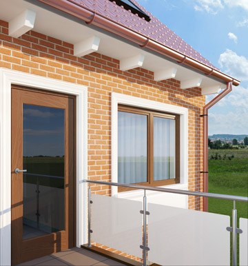 Corbeau Décoratif De Façade KR6 : Minimalisme et Élégance