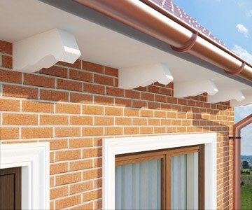 Corbeau Décoratif De Façade KR7 : profilé minimaliste