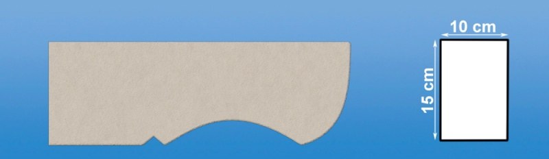 Corbeau Décoratif De Façade KR8 : Profil concave élégant