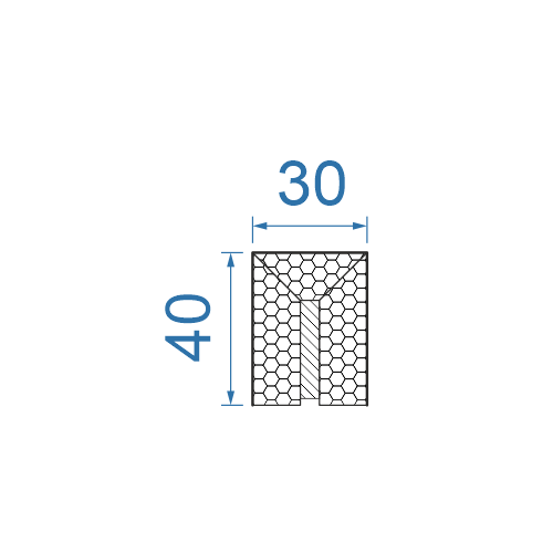 Lamelle 4x3x275 cm – WMB