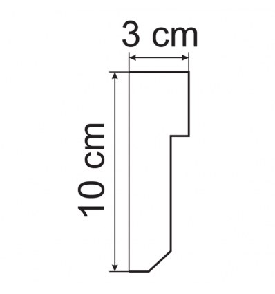 Moulure de Fenêtre L13 : Profilé claire et simple