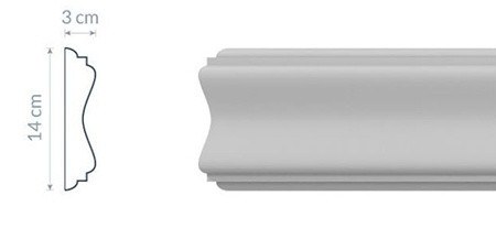 Moulure de Fenêtre L21 : Design contemporain avec angles vifs