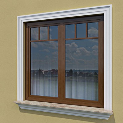 Moulure de Fenêtre L3 : effet architectural