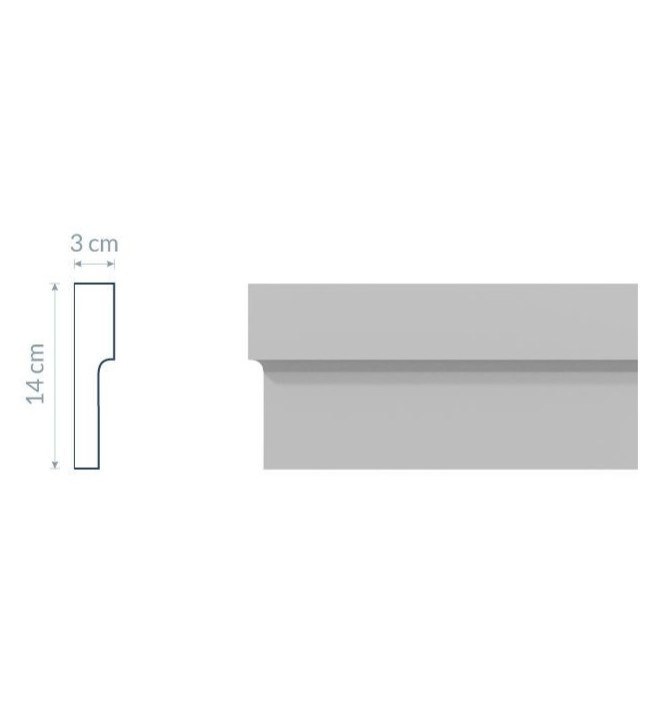 Moulure de Fenêtre L2 : Design Simple et Élégant