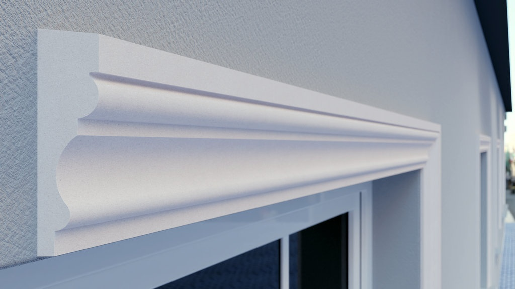 Moulure de fenêtre Premium Line WPL1 : design élégant et contemporain