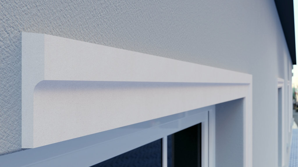 Moulure de fenêtre Premium Line WPL2 : Finition Chic