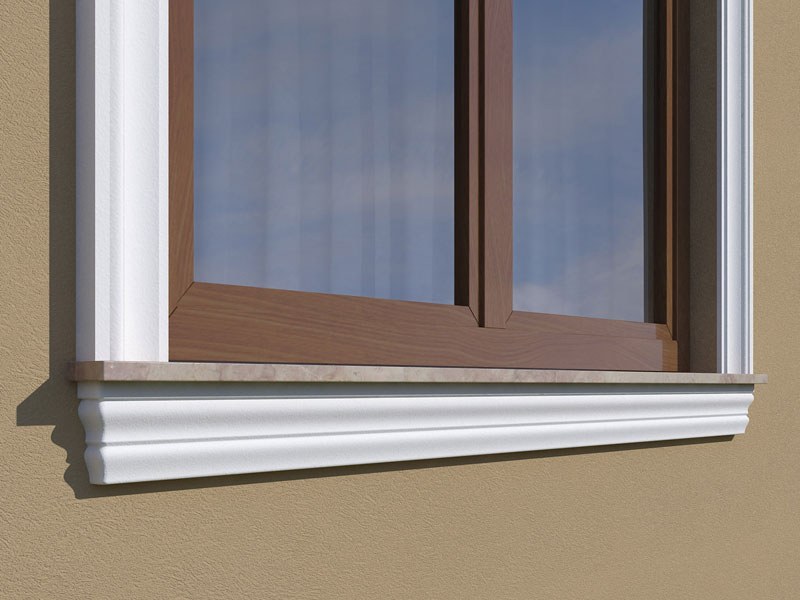 Unter der Fensterbank P8
