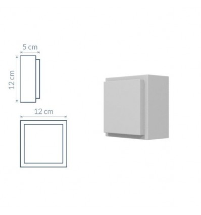 Support décoratif W4A : une forme cubique